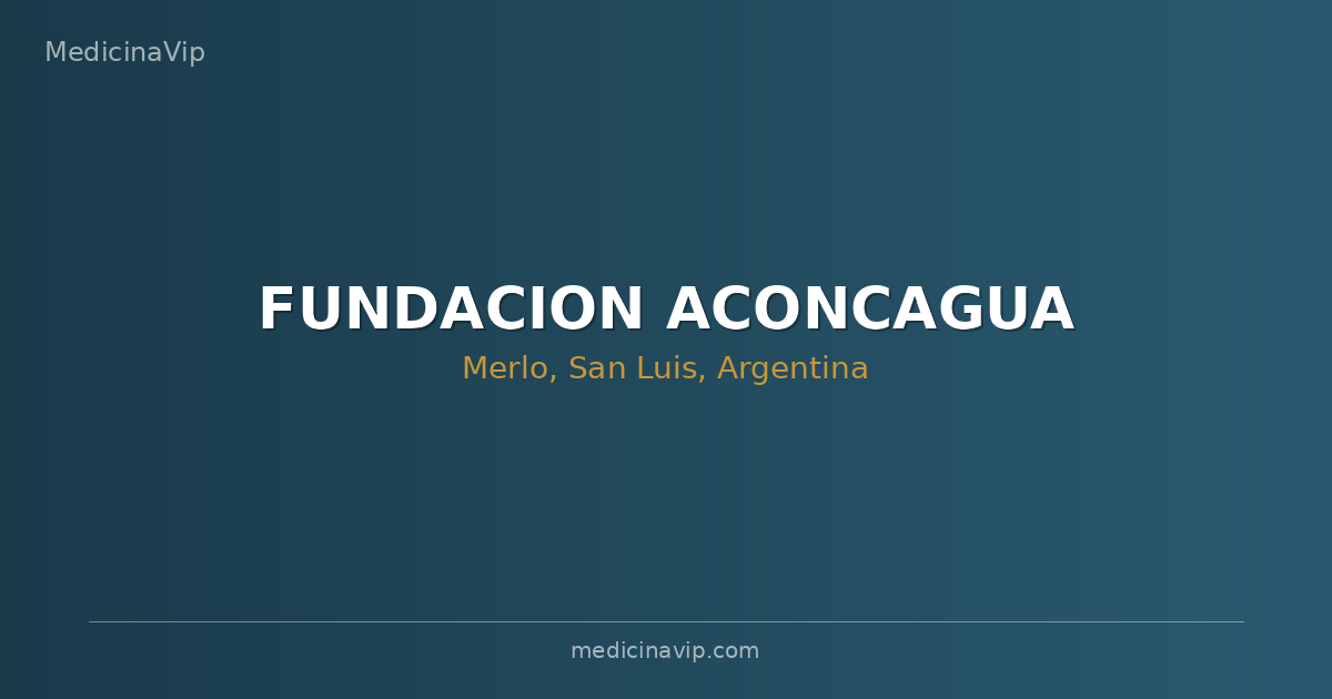 FUNDACION ACONCAGUA