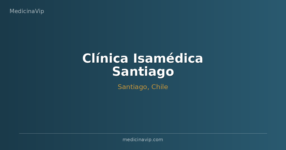 Clínica Isamédica Santiago
