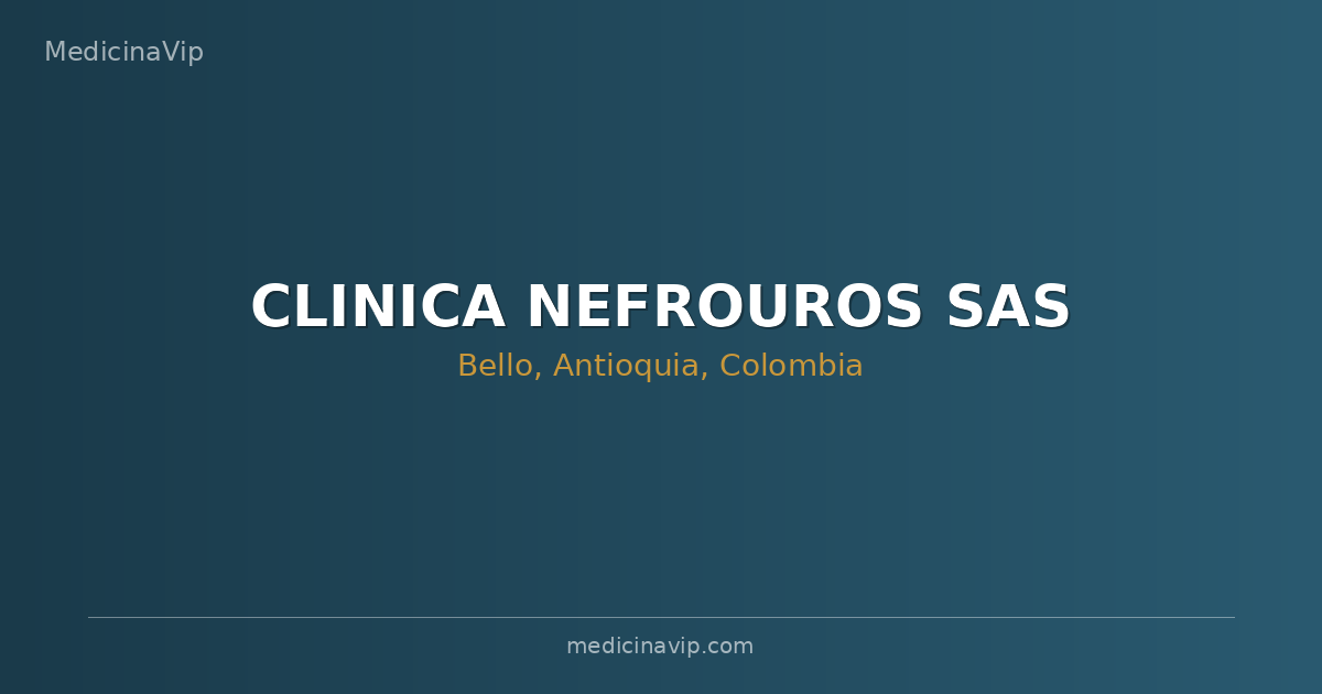 CLINICA NEFROUROS SAS