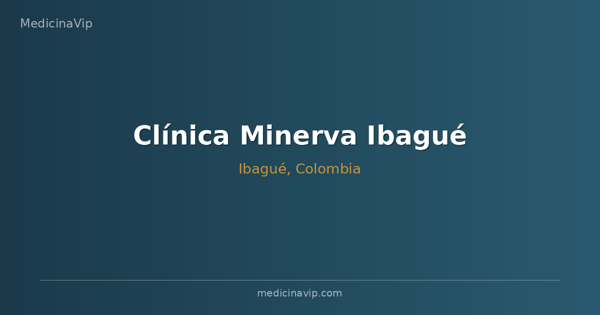 Clínica Minerva Ibagué
