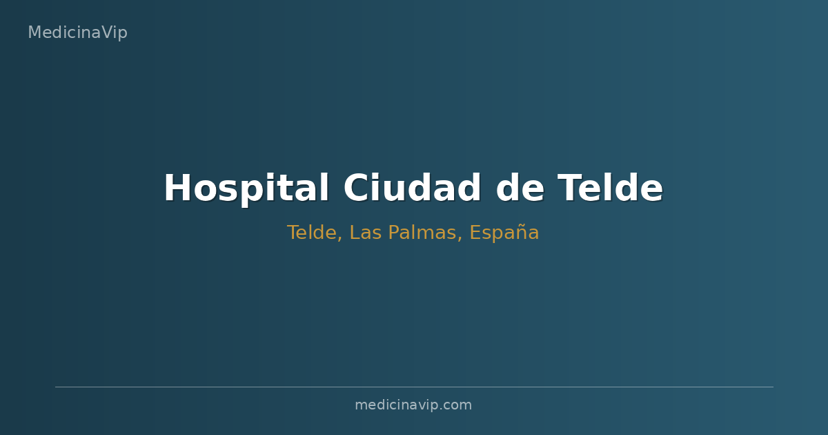 Hospital Ciudad de Telde