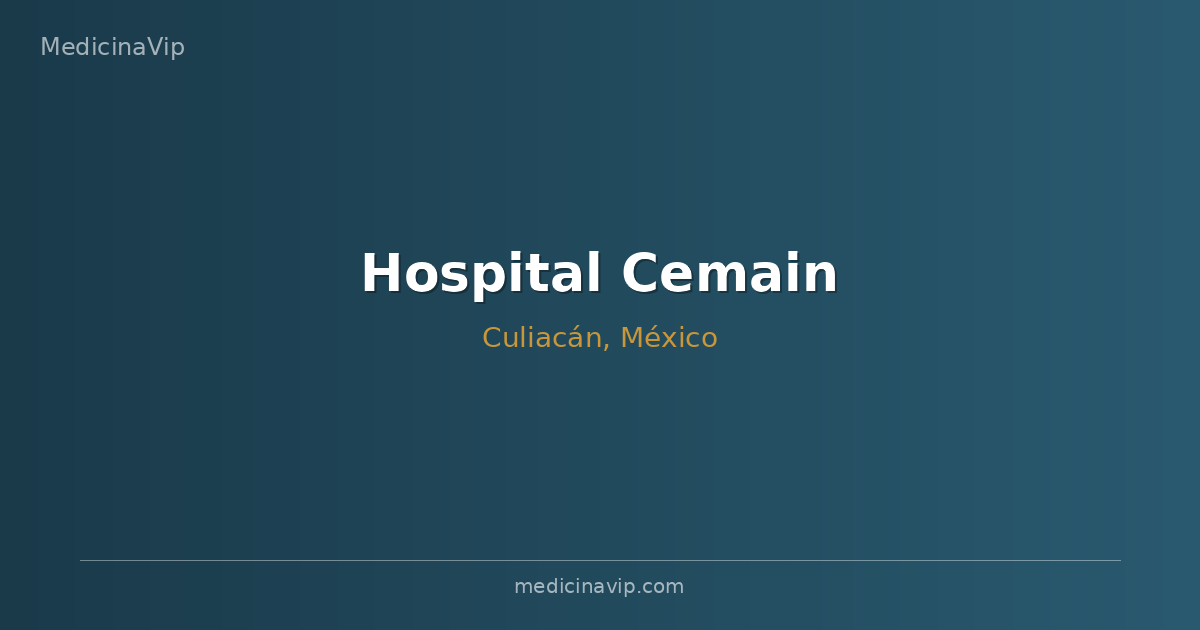 Hospital Cemain