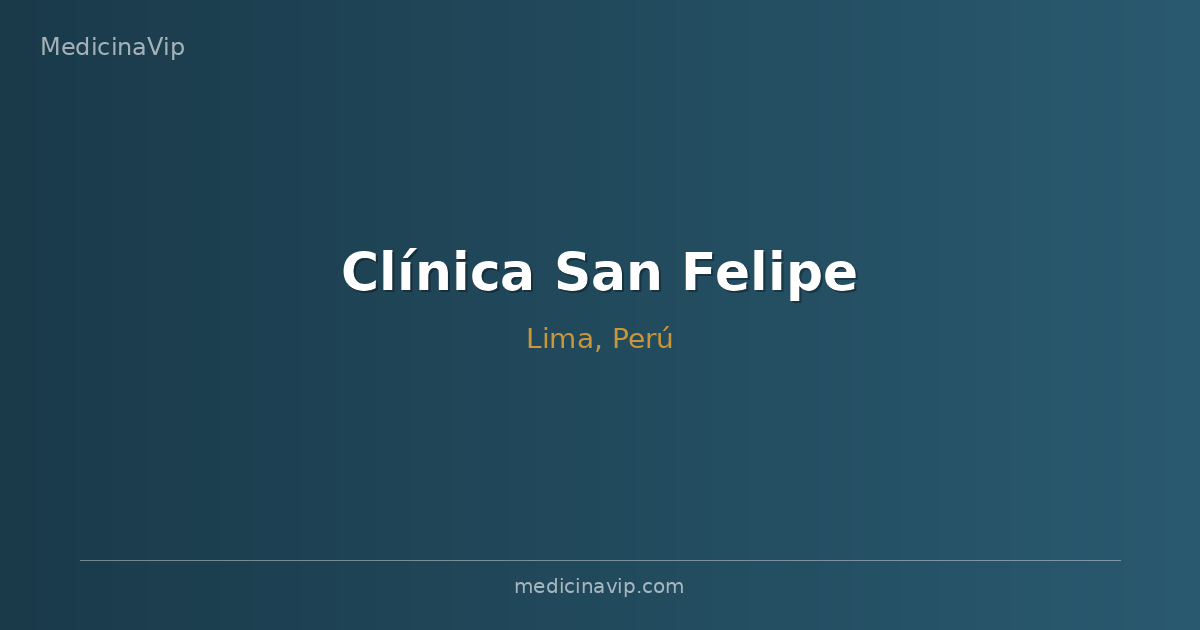Clínica San Felipe